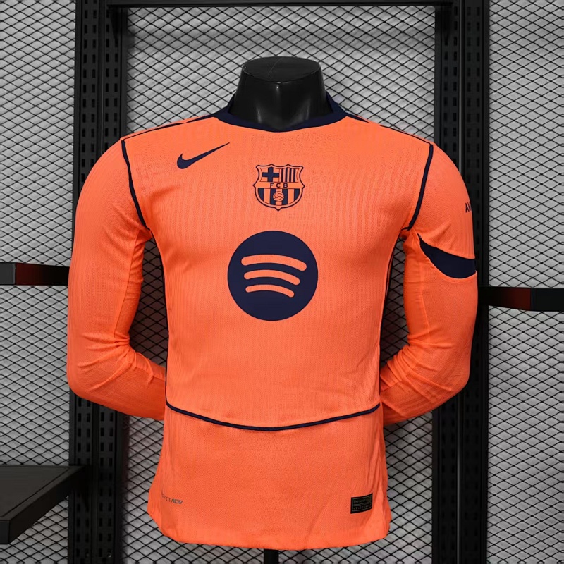 Version Player_Jugador- Barcelona, segunda equipación visitante, manga